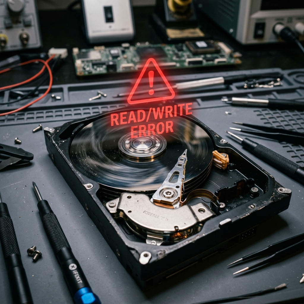 Hard Diskten (HDD) Gelen "Tık Tık" Sesinin Anlamı