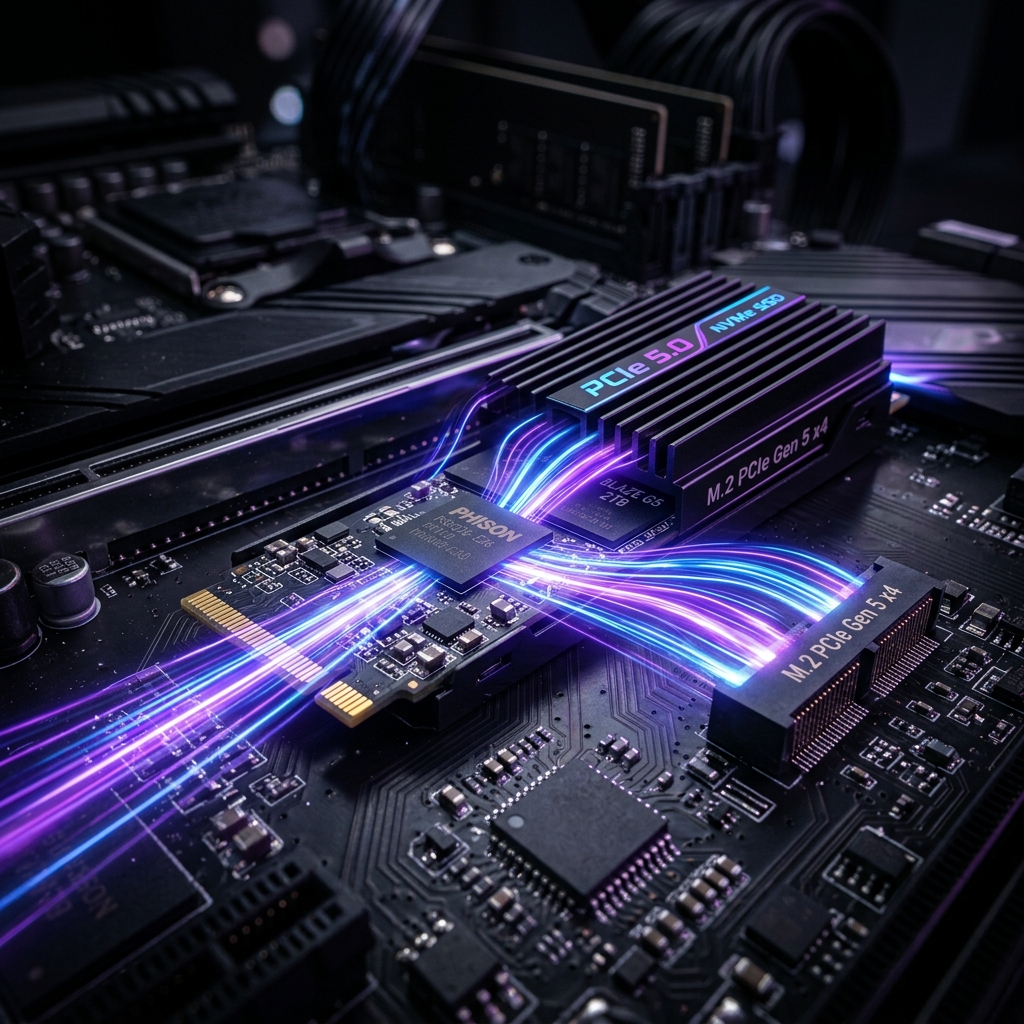 PCIe 5.0 ve NVMe SSD: Bilgisayarınızı Nasıl Uçurursunuz?
